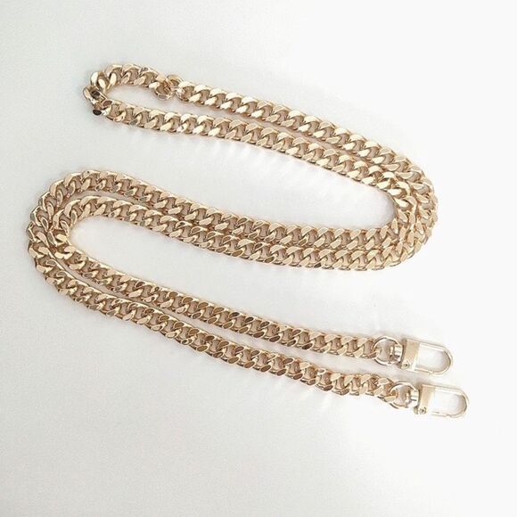 Gold Replacement Crossbody Chain 120 Cm (about 46 inches) - Picture 1 of 3